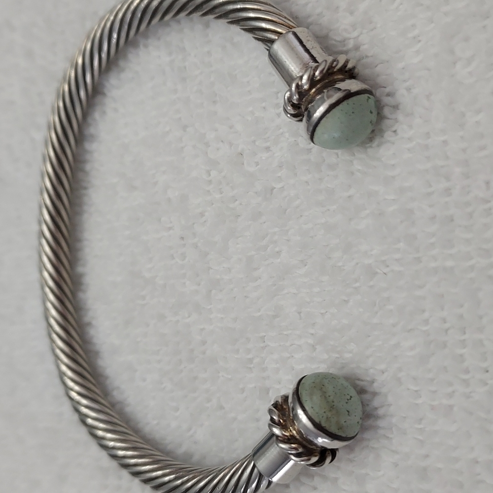 Sterling Silver Twist Braclet